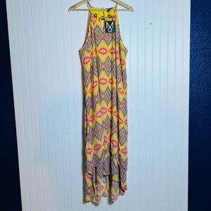 Mlle Gabrielle Colorful Geometric Dress Colorful Geometric Maxi Dress XL
